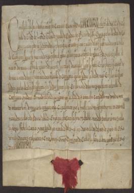 1257 Mayo 19. Alfonso X a la ciudad de Cartagena, para que los alcaldes de la ciudad juzguen los pleitos entre cristianos y moros.