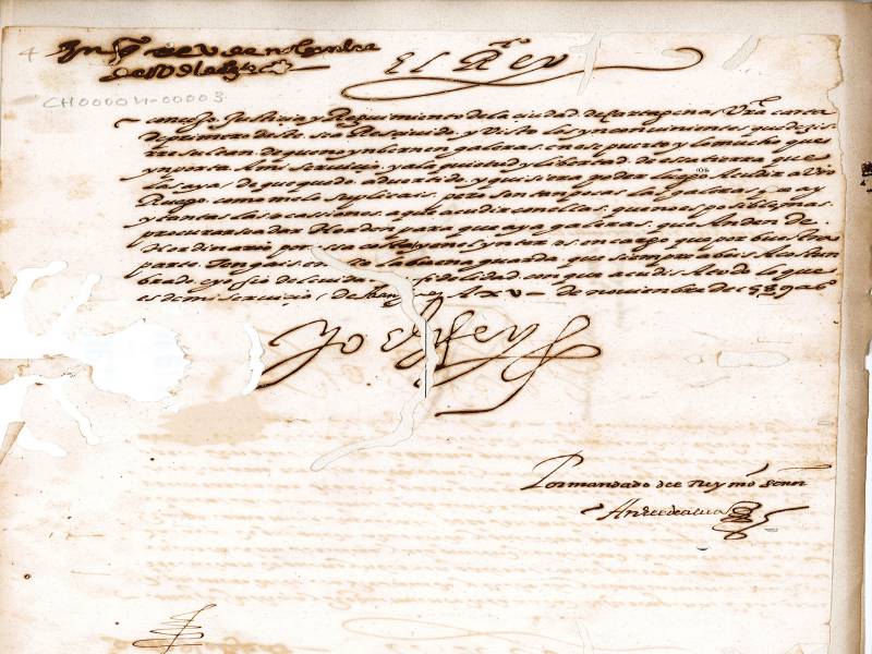 Carta Real de Felipe II