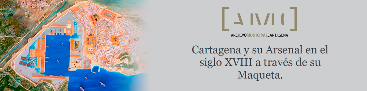 Maqueta de Cartagena. Siglo XVIII