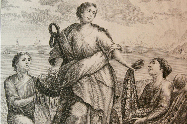 Diccionario histrico de los artes de la pesca nacional / Antonio Sez Reguart.1791