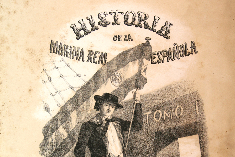 Historia de la Marina Real espaola / Jos Ferrer de Couto.1854