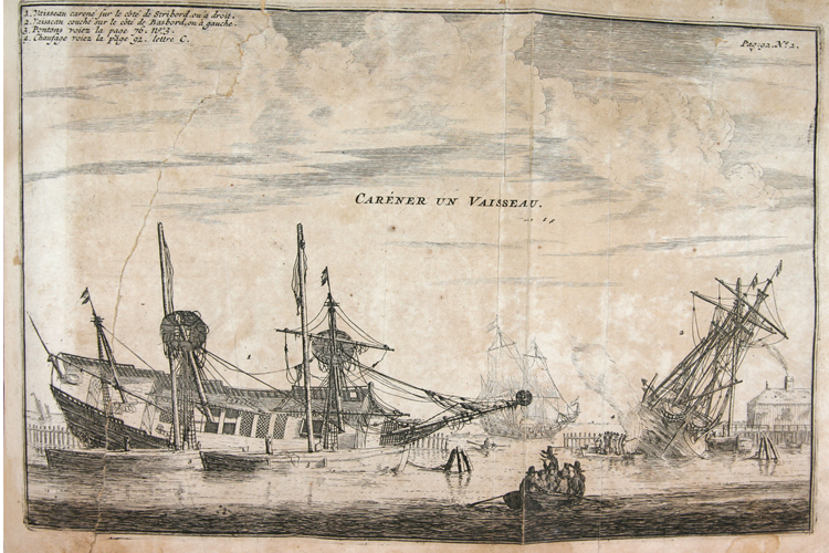 L'art de batir les vaisseaux.1719