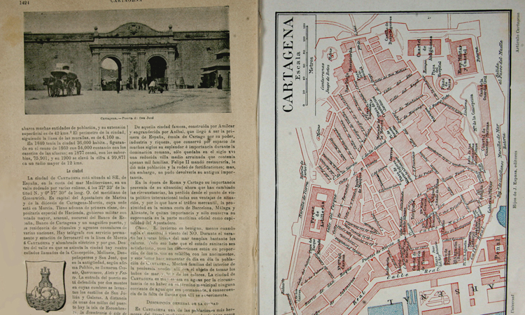 Imágenes de los fondos del Archivo Municipal de Cartagena